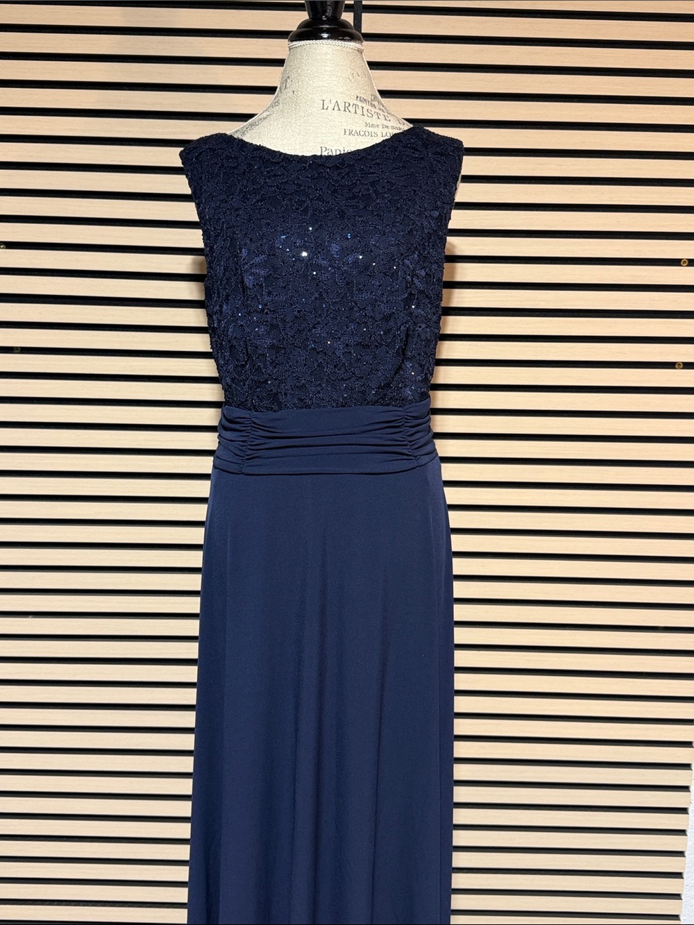 NWT Navy Blue Lace Dress Size 14